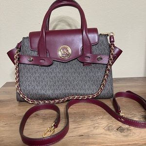 Michael Kors Small Camden Belted Satchel
